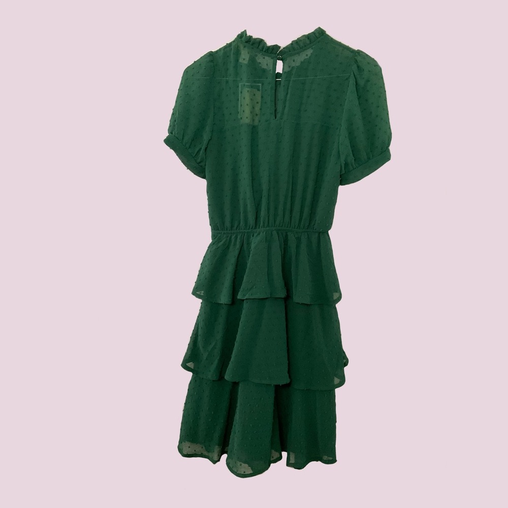 Green Short Dress - Small